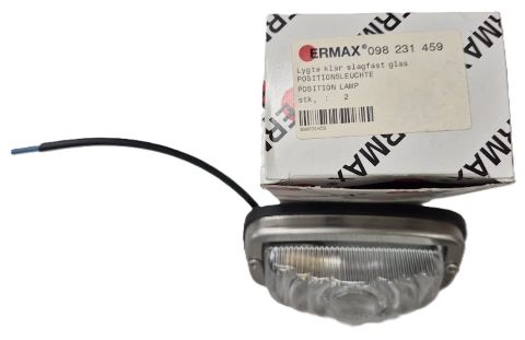 Ermax Positionsleuchte weiss 115x60x42mm