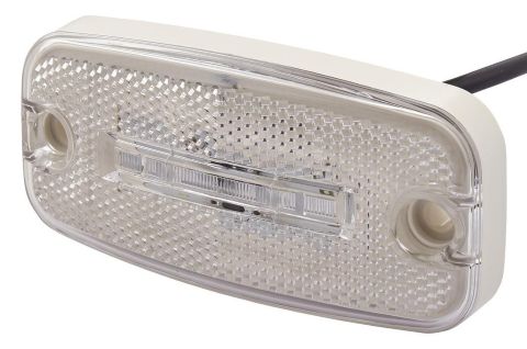 Hella Positionsleuchte weiss LED 24V 111x51mm