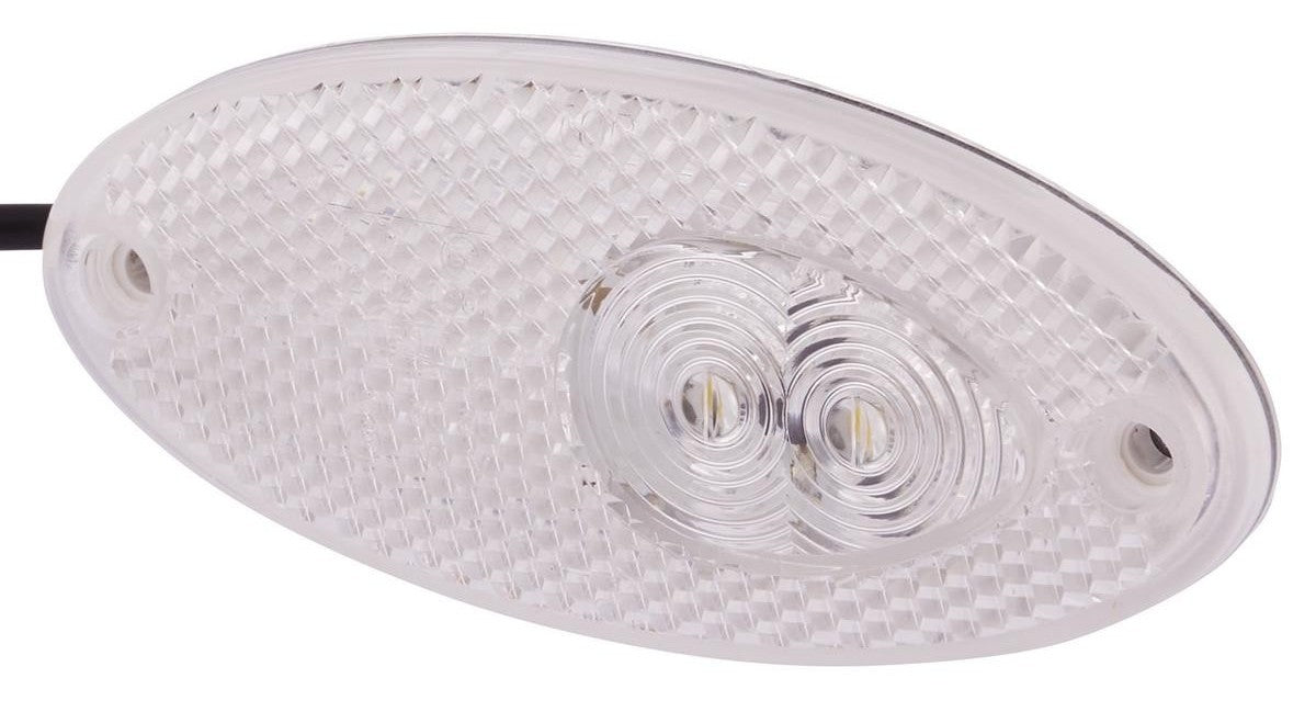 Hella Positionsleuchte weiss LED 12V 102x45mm