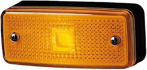 Hella Seitenmarkierleuchte 12/24V 116x50mm