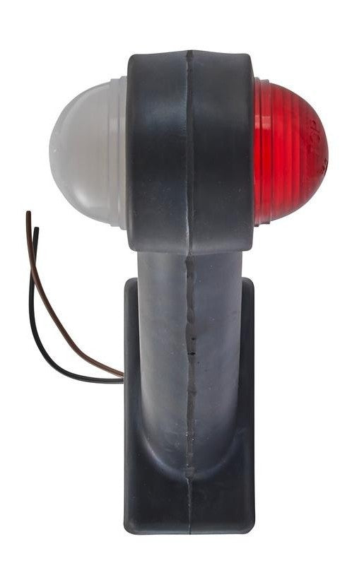 Hella Umrissleuchte rot/weiss 12/24V 192x160mm