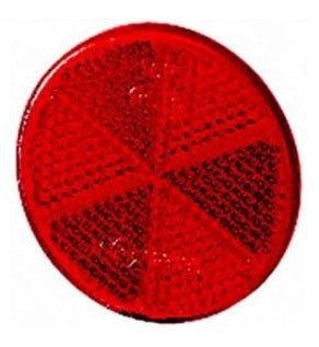 Rückstrahler rot rund 60mm