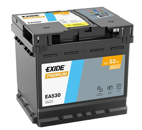 Exide Batterie Premium 12V 53AH 540A