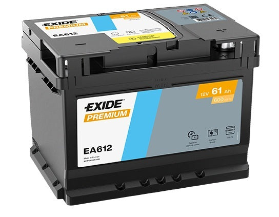 Exide Batterie Premium 12V 61AH 600A