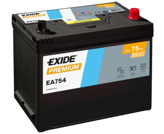 Exide Batterie Premium 12V 75AH 630A