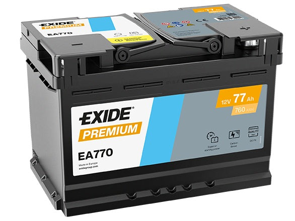 Exide Batterie 12V 77AH 760A