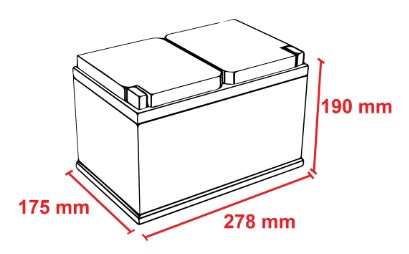 Exide Batterie 74AH 680A