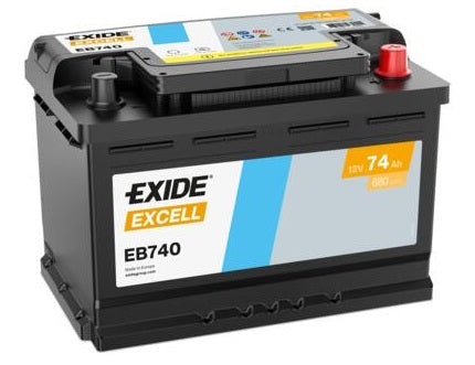 Exide Batterie 74AH 680A