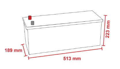 Exide Batterie EFB PRO 12V 140AH 800A