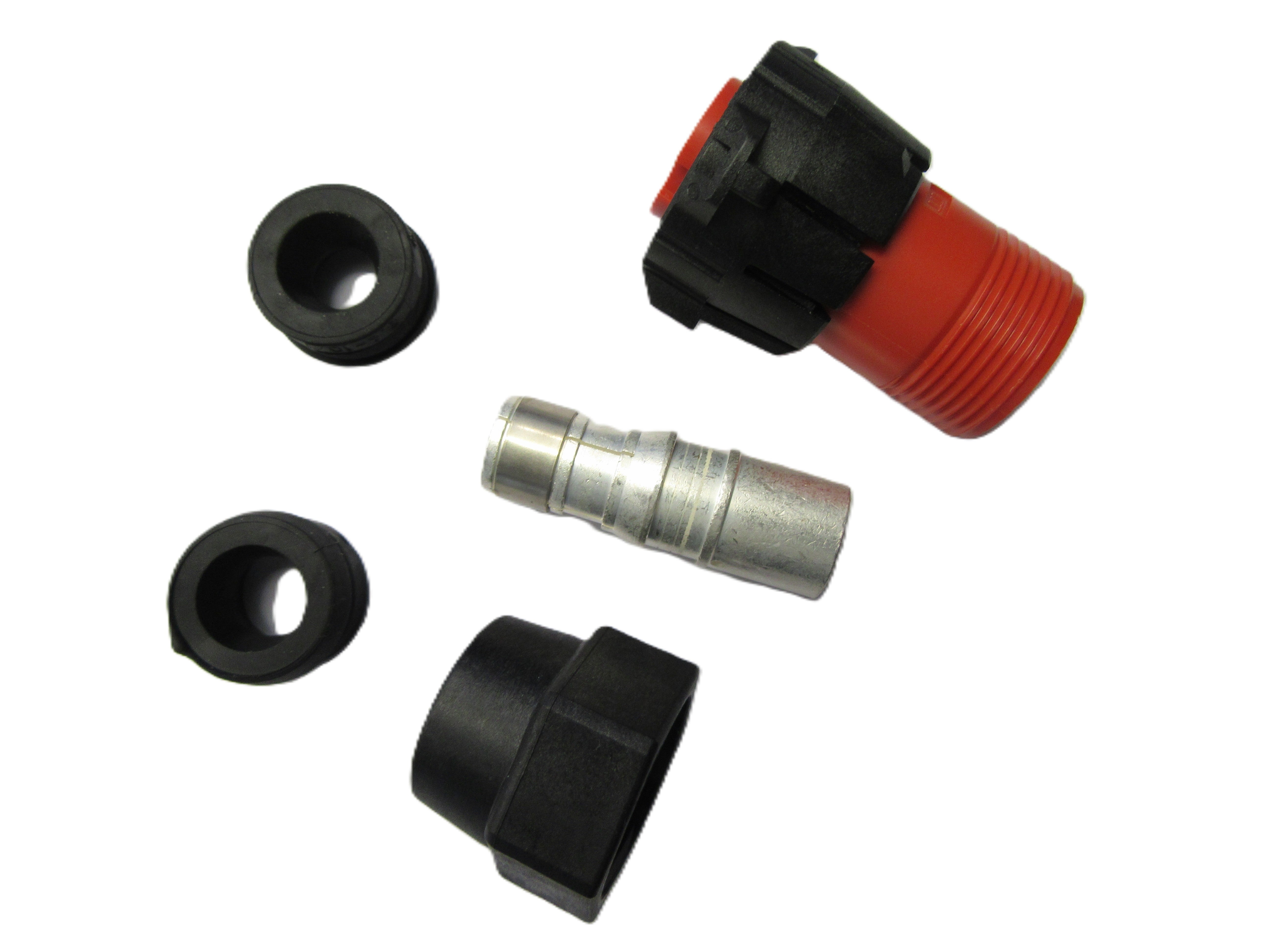 Stecker Bausatz 25mm rot