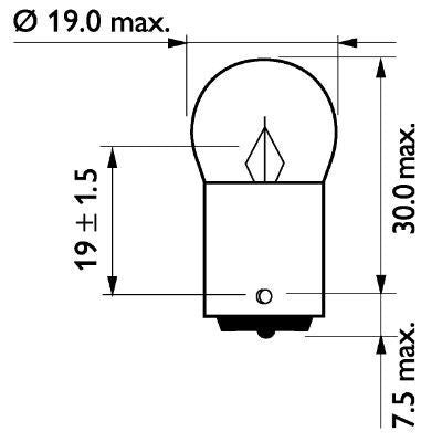 Glühbirne R5W 24V 5W