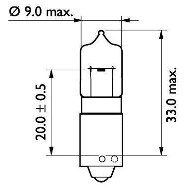 Glühbirne H21W 24V 21W